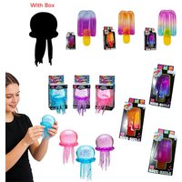 Schylling Jellyfish & Popsicle Squishy Blind Box Toy Anti Anxiety Stress Relief Sensory Fidget Toy for Kids Adults