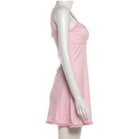 Sisterlinda Chic Patchwork Jacquard 2-Piece Set Women Halter Bandage Backless Vest+Irregular Hem Folds Skirt Elegant Party Suit