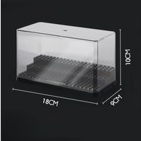 New 2026 Acrylic Building Block Protective Display Case Clear Shelf Wide 3 Tier Box for Minifigures Transparent Showcase Storag