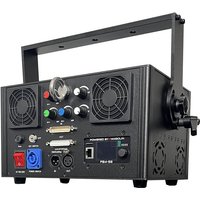 12W RGB Full Color Laser Light Projector DMX512/ILDA Control High-Speed Scanner Animation Effects For Wedding Party DJ Disco