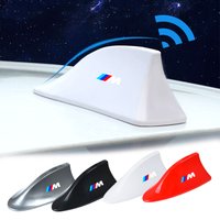 Car Roof Top Mount Shark Shape Fin Antenna Decoration For BMW M Performance F20 F40 F22 F30 E90 F32 F06 F07 F46 E60 M5 Sticker