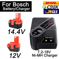 For Bosch 14.4V 12V Battery D70745 PSR 12 GSR 12 VE-2 GSB12 VE-2 Rechargeable Battery 2607335273 BAT038 BAT043 BAT045 BAT040 RU