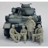 1:35 model kit resin kit 35791 Tank crew members resting (Only 4 people)
