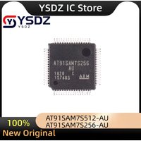 (5piece) 100% New original AT91SAM7S256-AU AT91SAM7S512-AU AT91SAM7S256 AT91SAM7S512 QFP-64 Microcontroller chip IC