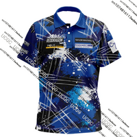 Latest Luke Humphries World Champion Tour Polo Dartshirt Darts Enthusiasts Sports Dry Quickly Men's T-Shirt Children's Clothing