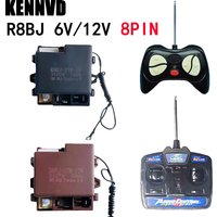 27mhz Children's electric car remote control,R8BJ-27M-12V Kids Ride on toys car RC Receiver Controller Transmitter