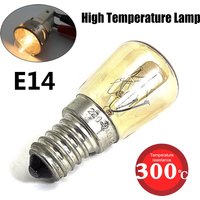 25W 220-240V Oven Bulb High Temperature Bulb E14 300 Degree Oven Toaster Steam Light Bulb Cooker Hold Lamp