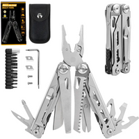Pince pliante multifonctionnelle, couteau en acier inoxydable, tournevis, coupe pour survie en plein air, Camping, chasse, randonnée