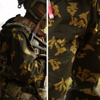 Russian Yellow Flower Camouflage White Flower Cover Coat and Pant Men's Outdoor Tactical Breathable Comfortable Training Suit