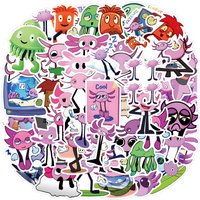 50PCS Cartoon KinitoPET Desktop Pet Game Graffiti Stickers Scrapbooking Phone Luggage Laptop Helmet Waterproof Decals