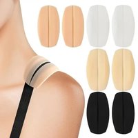 2pcs Silicone Non Slip Shoulder Strap Pads Female Soft Bra Strap Cushions Holder Relief Pain Bra Shoulder Pads for Woman