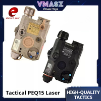 Taktisches Airsoft PEQ-15 PEQ15 LA5C Rotpunkt Grün Blau IR Fülllicht Laser-Indikator Scout-Licht LED Stroboskop-Taschenlampe PEQ