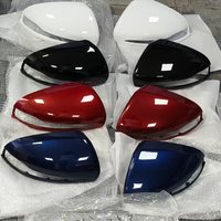 Rearview Mirror Cover Bright Black Replacement 2014 - 2019 LHD for Mercedes-Benz C S E GLC G Class AMG W205 X253 W222 W213 W238