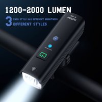 CYCLAMI Bicycle Bike Headlight BR 2000 AI 1200 Lumen High Brightness MTB Road Cycling Safety Aluminum Alloy Front Lamp