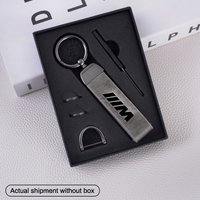 Vintage Leather Car Key Rings Chain For BMW M X1 X2 X3 X5 X6 E46 E39 E90 E36E60 E34 E30 F30 G20 Keychain Decoration Accessories