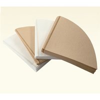 Coffee filter paper Hand punch V-shaped 60conical filter paper drip filter screen imported American coffee wood pulp