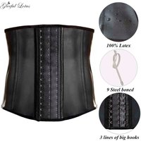 Men Shapewear Modeling Strap Male Slimming Belt Abdominal Binder Body Shaper Latex Waist Trainer Corset For Slimming Underwear