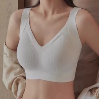 Adjustable High-Quality Women's Bra for Large Breasts Small Size Trace-Free Comfort No Steel Rings - Underwear for Women
