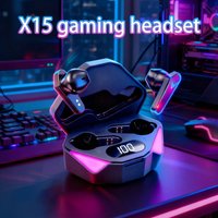 X15 TWS Wireless Earphone 5.3 bluetooth Headphone 65ms Low Latency Earbud Esport Gaming Headset Gamer with Mic For xiaomi iphone
