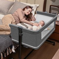 Crib Removable Game Folding Splicing Queen Bed Portable Crib Baby Diaper Table