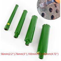 Wandöffner Nass-Diamant-Kernbohrer Diamant-Lochsäge, Mehrere Größen 45 # Stahl, robust, für Tiefbohrungen in Beton und Ziegeln, langlebiges Elektrowerkzeug