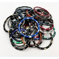 Mod 39mm*32mm Resin Glue Watch Bezel Insert Fits for SKX007 SRPD Watch Case Insert Ring Inner Diameter Watch Replace Part