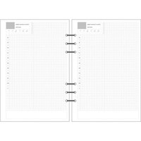 To do List A5 A6 A7 Daily Planner Spiral Binder Line Paper Refill Notebook Refill Loose Leaf Inner Page Binder Inside Page