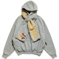 Kapital Kountry Hoodie Scarf Neckwarmer Integrated Sweatshirt Japanese Style Trendy Youth Spring Autumn Winter Regular Fit