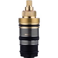 Thermostatic valve spool copper faucet cartridge bath mixer tap shower mixing valve Adjust the Mixing Water Temperature 11-115