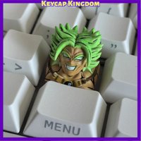 Anime Keycaps Broly Themed Mechanical Keyboard Resin Custom Keycaps 3D Printing DIY Coating PC Gaming Keyboard Cartoon Gifts