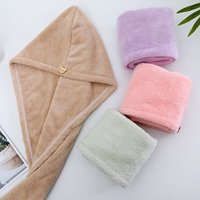 Magic Microfiber Hair Wiping Towel Fast Drying Dryer Towel Women Wrap Head Absorption Water Bath Hat Towels Home Bathroom Supply