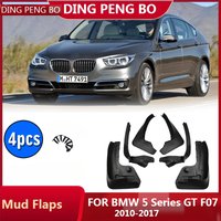 2011-2016 Fronr Rear 4pcs FOR BMW 5 Series GT F07 Mudguard Fender Mud Flap Guards Splash Mudflaps Car Accessories Mudguards