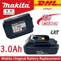 3000mAh 2026 Makita Original 18V 3Ah Li-Ion Rechargeable Battery 18v drill Replacement Batteries BL1830 BL1840 BL1850 BL1860B