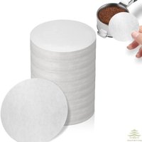 500 Pcs Coffee Paper Filter ,58 mm Unbleached Espresso Filter Puck Screen Portafilter Paper Compatible with Breville Barista, Mr