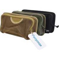 Fwoyonze Tactical Internal Mesh Pocket Modular Insert Pouch Hunting Vest Backpack Organizer Bag Hook Fastener Utility Admin Pack