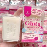 Extrapure Gluta White Soap Glutamic Acid Soap Nicotinamide Soap Delicate Foam Easily Cleanses Deep into Pores Skincare Soap