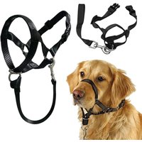 Adjustable Anti barking Non Pull Nylon Leader Harness Dog Head Collar Dog Halter Dog Muzzle