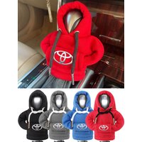 Hoodie Car Gear Shift Knob Cover Manual Handle Change Lever Cover For Toyota Corolla Yaris Rav4 Avensis Auris Camry Sequoia C-hr