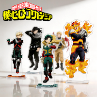 Anime My Hero Academia 2026 New Acrylic Standee Keychain Deku Bakugo Endeavor Hawks Custom Made Souvenir Character Merch
