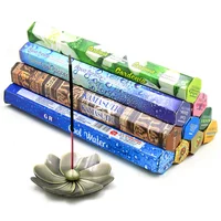 Y 20 Sticks Indian Incense White Sage Meditation Lavender Yoga Sea Breeze Love Incense Purifying Air Deodorization Aromatherapy
