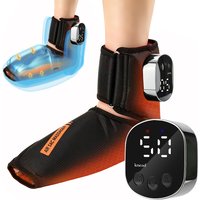 3 in 1 Wireless Air Pressure Foot and Ankle Massager,Electric Heating Massage,Airbag Compression,Ankle Joint Sole Muscle Relax