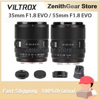 Viltrox 35mm F1.8 II EVO / 55mm F1.8 EVO STM Full Frame AutoFocus Prime Lens For Sony E/Nikon Z A7M2 Z5 Z6 A7C2 A7CR Mount