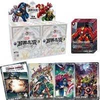 Card.fun Marvel Battle Cards Super British Strike Battle Basic Deck Chaos Cards Toys Holiday Birthday Gifts for Boys Girls