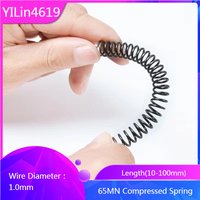 65MN compression springs, with wire diameters of 1.0mm,Used in engineering and manufacturing