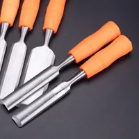 Woodworking Semi-circular Slotting Flat Chisel Outer Edge Semi-circular Chisel Woodworking Chisel Tool 18mm