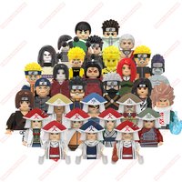 Naruto Animation Game Peripheral Toys Gaara Itachi Hidan Kakashi Obito Kisame Small Doll Anime Action Model Figures Collection