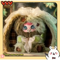 Zaza 800% Night Rose Series Vinyl Plush Blind Box Trendy Plush Toys Ornament New Toy Doll Birthday Gift
