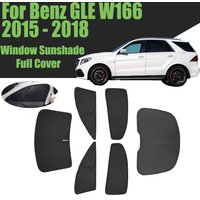 Custom Car Window Sunshade For Mercedes Benz GLE W166 2015 - 2018 Full Cover Privacy Blind Curtain Front Windshield 2016 2017