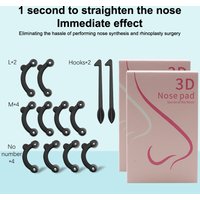 1set Nose Up Lifting Nose Shaper Lifter Nose Slimmer Nose Corrector Nose Bridge Straightener Beauty Tool 3 Size Pain Free