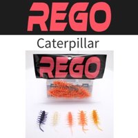 Caterpillar All-Water Slow-Sinking Black Hole Lure for Bass, Perch, and Pike